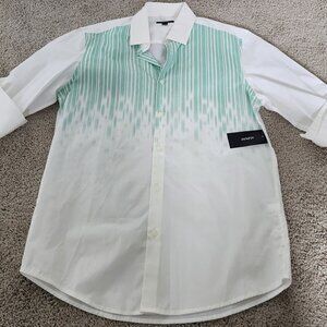 Alfani Mens Long Sleeve Shirt